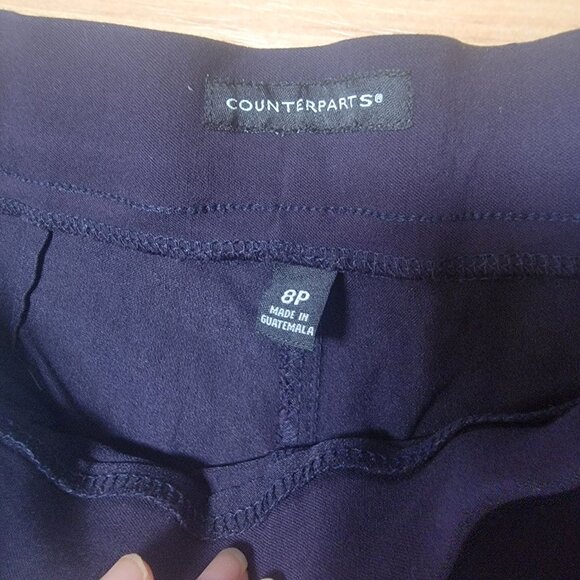 Bundle of 4 Counterparts Super Stretch Pull-On Pants Sizes 8 & 8P - Picture 10 of 11